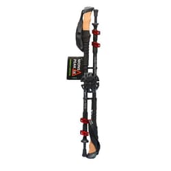 Mons Peak IX Tiger Paw 7075 Trekking Poles for Hiking, Trekking, Walking, Snowshoeing - Cork Grip, Collapsible, Adjustable, Telescoping Lightweight
