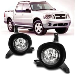 AUTOFREE Fog Light for 2001-2003 Ford Explorer Sport/ 2001-2005 Ford Explorer Sport TRAC with Bulbs H10 12V 42W Driving Lamps Replacement-1 Pair(Clear Lens)