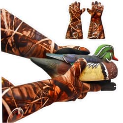 DecoyPro Decoy Gloves Waterfowl Insulated, Wader Gloves Duck Hunting Accessories and Gear, Hunting Gloves for Men Cold Weather, Waterfowl Gloves, Waterfowl Gloves Waterproof Camo Gloves for Men Hunting