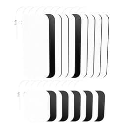 NURSAL TENS Unit Replacement Pads, Nursal Reusable Self-Adhesive Electrodes Pads 20 Packs 2x2” 2x4”, Latex Free Pigtail TENS Pads, Compatible with TENS 7000, AUVON TENS, Etekcity, Nicwell Care Tens