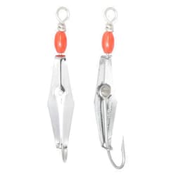 Clarkspoon 00-RBMS SS Hk 2-Inch 2/0, Red