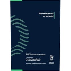 María Belén González Fernández,Mª Teresa Otero Cobos,Patricia Márquez Lobillo Sobre el contrato de sociedad 2 Tomos