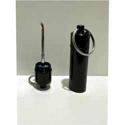 ISnuff Kitchen Spice Container Dispenser Set | Superfine Seasoing Holder | Coarse to Fine Pepper Kit