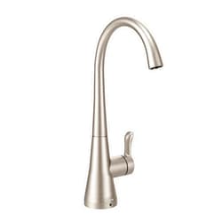Moen Spot Resist Stainless Sip Transitional Cold Water Kitchen Beverage Faucet with Optional Filtration System, S5520SRS