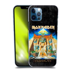 Head Case Designs Officially Licensed Iron Maiden Powerslave Album Covers Hard Back Case Compatible with Apple iPhone 12 / iPhone 12 Pro