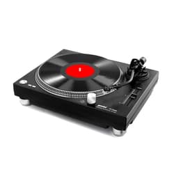 Gemini Sound 2 Speed Belt Drive Vinyl Record Player DJ Turn Table for Home Stereo with USB Interface and Audacity Software Included