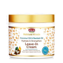 My Africa Caribbean African Pride Moisture Miracle Leave in Cream 15oz