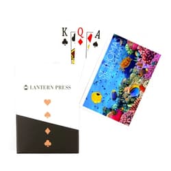 Lantern Press St. Thomas, U.S. Virgin Islands, Underwater Coral (52 Playing Cards, Poker Size)