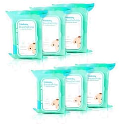 FridaBaby Breathefrida Vapor Wipes for Nose or Chest by Frida Baby (Pack of 6)