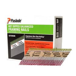 Paslode Hot Dipped Galavanized Framing Nails - 650385 - HDG 30 Degree Round Head - 3 inch x .120 Gauge - 2,000 per Box - For Paslode Framing Nailers