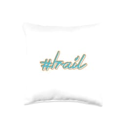Visit The Marathon Running Gifts # Trail-Runner Throw Pillow, 16x16, Multicolor