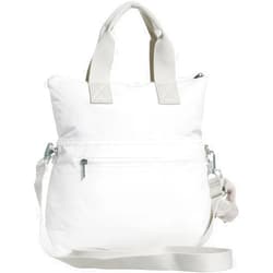 Kipling womens Eleva Crossbody Bag, Alabaster Tonal, 12.25 L X 13 H X 4.75 D US