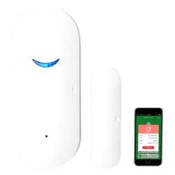 SEHOMY 3 Pack WiFi Door Sensor Detector, Smart Wireless Window Sensor Real-time Alarm Compatible with Alexa Google Assistant, Home Security Door Open Contact Sensor for Bussiness Burglar Alert