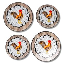 Range Kleen On a Roost Set of 4 Round Burner Kovers