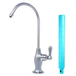 Metpure Reverse Osmosis Faucet Drinking Water Filtration System - Non Air Gap, Vase Style with Wrench (Chrome)