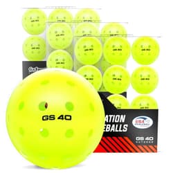 GoSports GS 40 Pickleball Balls - 4, 12, or 36 Pack of Regulation USAPA Pickleballs