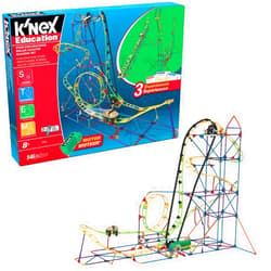 Basic Fun K'NEX Education ‒ STEM Explorations: Roller Coaster Building Set – 546 Pieces – Ages 8+ Construction Education Toy
