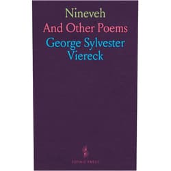 Viereck George Sylvester Nineveh: And Other Poems