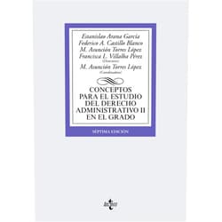 Spanish Edition by Estanislao Arana García (Author, Editor), Francisco Miguel Bombillar Sáenz (Author), Francisco Javier Durán Ruiz (Author), Mª Piedad Lazúen Alcón (Author), Masao Javier López Sako (Author), Pilar Rojas Martínez del Mármol (Author), Ana Isabel Olmedo Gaya (Author), María Asunción Torres López (Author, Editor), Francisca L. Villalba Pérez (Author, Editor), Federico A. Castillo Blanco (Editor) & 8 more Format: Kindle Edition Conceptos para el estudio del Derecho administrativo II en el grado (Derecho - Biblioteca Universitaria de Editorial Tecnos) (Spanish Edition)