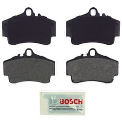 BOSCH BE738 Blue Semi-Metallic Disc Brake Pad Set - Compatible With Select Porsche 911, Boxster, Cayman; REAR