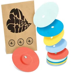 MySweetStitch 10 x Freestyle Libre 3 Sensor Covers, Overpatch, Last Up to 14 Days, Sweat & Waterproof, CGM, Glucose Monitor Protection, Pastel