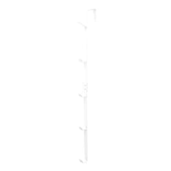 Yamazaki Home Over The Door Hooks - Vertical Hanging Coat Rack, Steel, Over-the-Door, No Assembly Req., Fits Doors up to 1.375