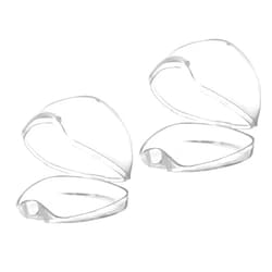 Accmor Pacifier Case, Pacifier Holder Case, Pacifier Container for Travel, BPA Free, Transparent, 2 Pack