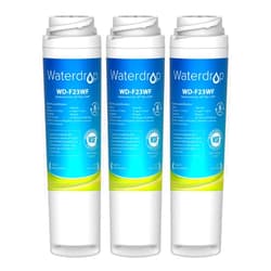 Waterdrop GSWF Refrigerator Water Filter, Replacement for GE® GSWF Smart Water 238C2334P001, Kenmore 46-9914, 469914, 9914, 3 Filters