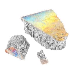 Yuecoom 1000g Bismuth, Bismuth Metal Ingot Chunk, Bismuth Metal Ingot Chunk 99.99% Pure Crystal Geodes for Making Crystals Fishing Lures Widely Used in Many Industrials