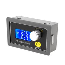 DiGiYes Frequency Generator, DC 3.3V-30V 5-30mA 1Hz-150KHz Adjustable PWM Pulse Frequency Square Wave Signal Generator Module with LCD Display and Rotary Switch
