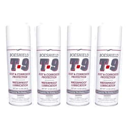 Boeshield T-9 Rust & Corrosion Protection/Inhibitor and Waterproof Lubrication, 12 oz. (4 Pack)
