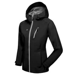 Little Donkey Andy Women’s Waterproof Rain Jacket Lightweight Outdoor Windbreaker Rain Coat Shell for Hiking, Travel