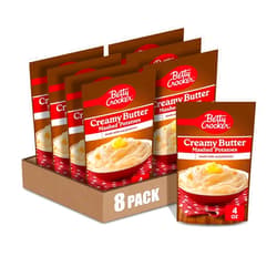 Betty Crocker Creamy Butter Mashed Potatoes, 4 oz. (Pack of 8)