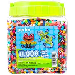 Perler Beads Assorted Multicolor Fuse Beads for Kids Crafts, 11000 pcs