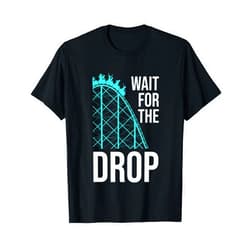 Carnival Ride Operator Best Roller Coaster Gifts Funny Roller Coaster Designs Kids Boys Girls Amusement Park T-Shirt