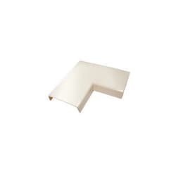 Wiremold Legrand 2311 Flat Elbow, 90 Deg., Ivory, Pvc, Elbows