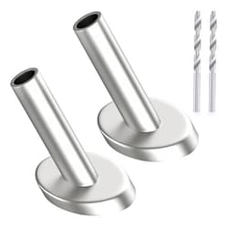 RiaYer 50 Pack 30 Degree Angle Protective Sleeves, Cable Railing Corner Protector Sleeve Beveled for 1/8