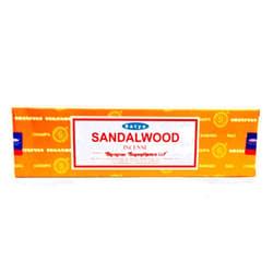 Satya Sandalwood Nag Champa - 100 Gram Box - Satya Sai Baba Incense