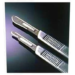 Unknown WP000-371040 371040 371040 Handle Blade Bard-Parker Size 4 Surgical Knife Carbon Steel Ea From Becton-Dickinson
