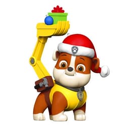 Hallmark Keepsake Christmas Ornament 2023, Paw Patrol Rubble's Special Delivery, Gifts for Kids