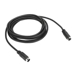 Diyeeni 9 Pin Male to 9 Pin Male Sound Input Cable, 9.8ft, Professional Mini Din 9PIN Cable for Media Center Receiver Speaker, PVC Wire, Oxygen Copper Wire