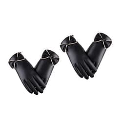 INOOMP 2 Pairs Warm Winter Mittens Gloves Winter Winter Knit Gloves Hand Muffs for Men Warm Gloves Cycling