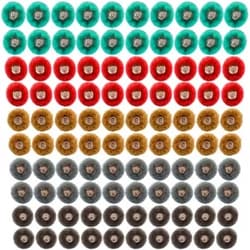 Toolly 100 Pack Abrasive Wheels 1