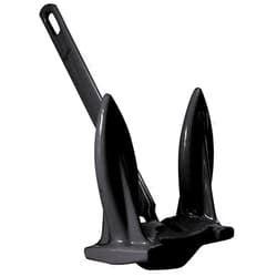 GREENFIELD PRODUCTS Greenfield Navy Anchor 28-LB Coated R.Blue