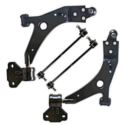 Detroit Axle - Front Lower Control Arm with Ball Joint + Sway Bar End Links Replacement for 2014-2019 Ford Escape - 4pc Set