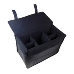 DRF Camera Insert Bag Shockproof Padded Inner Case Nylon Punch for Backpack BG170 (Black2), 167 Black, one_size, Modern