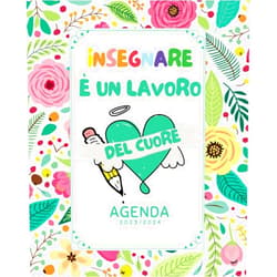 LeDouze Collezioni Agenda 2023 2024: Regalo Maestra Fine Anno , Diario Quaderno Settimanale , Regalo Maestre elementari primaria nido asilo infanzia (Italian Edition)