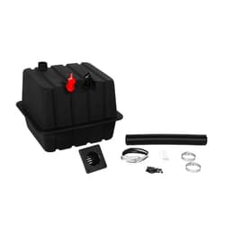 Camco 55370 Vented RV/Marine Battery Box, Double Side-by-Side - Protects Your RV or Marine Battery from Collisions and Contaminants - Holds (2) Group 24 Batteries, Black