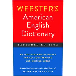 By Editors of Merriam-Webster (Author), Merriam-Webster (Editor) Webster's American English Dictionary, Expanded Edition, Newest Edition