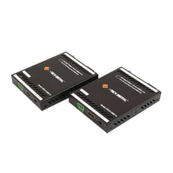 J-Tech Digital HDBaseT HDMI Extender 4K@60 420 Ultra HD Extender Over Single Cable CAT5e/6A up to 230ft (1080P) 130ft(4K) Supports HDCP 2.2/1.4, RS232, Bi-Directional IR and PoE